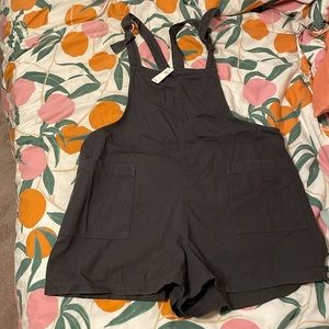 NWT Aerie Overall Shorts Shortall